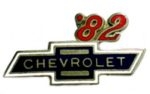 Chevrolet Pins 1982 Model Year Logo Chevy Pin