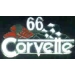 CHEVROLET CORVETTE 1966 YEAR LOGO PIN