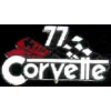 CHEVROLET CORVETTE 1977 YEAR LOGO PIN