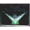 FORD THUNDERBIRD LOGO BLACK SQUARE PIN
