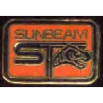 SUNBEAM CAR LOGO WITH TIGER PIN