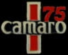CHEVROLET CAMARO PIN 1975 YEAR LOGO PIN