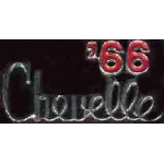 CHEVROLET CHEVELLE 1966 YEAR LOGO PIN