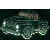 FORD PICKUP TRUCK 1956 BLACK PIN