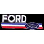 FORD BARS WITH LOGO AND SCRIPT PIN