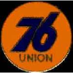 UNION 76 GAS LOGO PIN