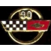 CHEVROLET CORVETTE 1990 YEAR LOGO PIN