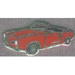 KARMANN GHIA CONVERTIBLE RED PIN