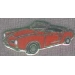 KARMANN GHIA CONVERTIBLE RED PIN