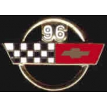 CHEVROLET CORVETTE 1996 YEAR LOGO PIN