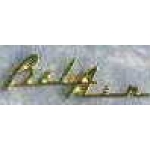 CHEVROLET BELAIR GOLD SCRIPT PIN