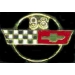 CHEVROLET CORVETTE 1998 YEAR LOGO PIN