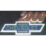 CHEVROLET 2000 YEAR LOGO PIN