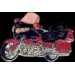 HONDA GOLDWING MOTORCYCLE 1800 TOURING RED PIN