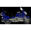 HONDA GOLDWING MOTORCYCLE 1500 SERIES BLUE PIN