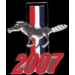 FORD MUSTANG 2007 YEAR LOGO PIN