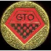 PONTIAC GTO ROUND LOGO PIN