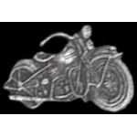 HARLEY DAVIDSON OLD SCHOOL MOTORCYCLE CAST STYLE PIN