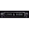 MOTORCYCLE LIVE AND RIDE SKULL BAR PIN DX