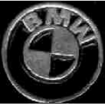 BMW PIN CAST CAST LOGO BLACK PIN
