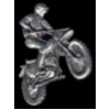 MOTOR CROSS PIN DIRT BIKE RIDER MOTORCYCLE HAT LAPEL PIN