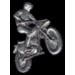 MOTOR CROSS PIN DIRT BIKE RIDER MOTORCYCLE HAT LAPEL PIN