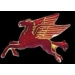 MOBIL PIN GASOLINE FLYING HORSE PEGASUS LOGO PIN