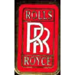 ROLLS ROYCE LOGO RED PIN