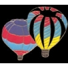 BALLOON PAIR RISING PIN
