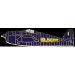 USN NAVY BLUE ANGELS F-6 HELLCAT AIRPLANE PIN DX