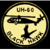 UH-60 BLACKHAWK HELICOPER RD LOGO PIN DX