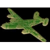 B-24 LIBERATOR AIRPLANE GREEN PIN