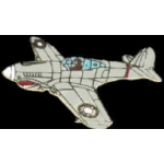 P-40 WARHAWK AIRPLANE PIN