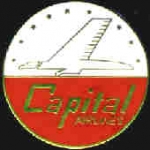 CAPITAL AIR LOGO PIN