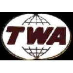 TWA GLOBE LOGO PIN