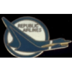 REPUBLIC AIRLINES LOGO PIN