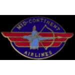MID CONTINENT AIRLINES LOGO PIN