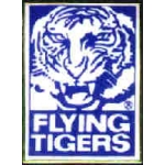 FLYING TIGERS AIRLINES LOGO BLUE PIN