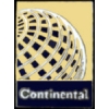 CONTINENTAL AIRLINES LOGO PIN