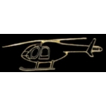 HUGHES 500 HELICOPTER PIN