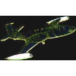 BANSHEE AIRPLANE PIN