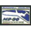 MCDONNELL DOUGLAS MD-90 LOGO PIN