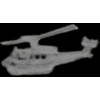 UH-1 HUEY HELICOPTER GRAY PIN