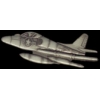 A-4 SKYHAWK AIRPLANE METAL TYPE PIN
