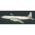DC-6 AIRPLANE CAST LEFT VIEW PIN