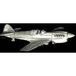P-40 WARHAWK CAST AIRPLANE PIN