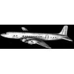 DC-6 AIRPLANE CAST PIN