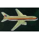 UNITED AIRLINES 767 AIRPLANE LG PIN