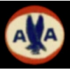 AMERICAN AIRLINES LOGO WITH EAGLE AA PIN