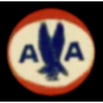 AMERICAN AIRLINES LOGO WITH EAGLE AA PIN